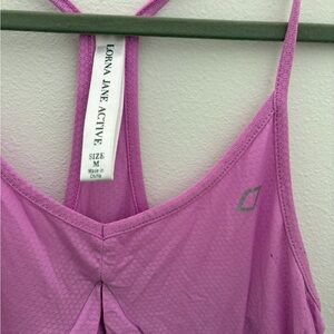 Lorna Jane Pink Tank Top Soft Lightweight Design